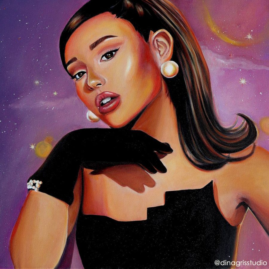 Ariana-Grande-Canvas-Print-by-dina-gris-studio-artist2