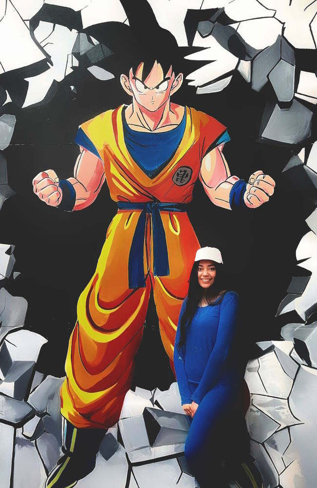 Goku Mural IYC-01 by dina gris studio melbourne